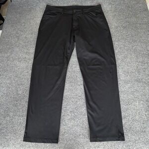 PXG Parsons Xtreme Golf Pant Men 36 (37x31.5) Black Stretch Performance Athletic